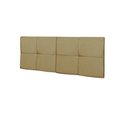 Ver imagem 2 de Cabeceira Painel Cama Box Casal 1,40 México Estofada Suspensa Dobrável - Caramelo Suede