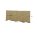 Ver imagem 6 de Cabeceira Painel Cama Box Casal 1,40 México Estofada Suspensa Dobrável - Caramelo Suede