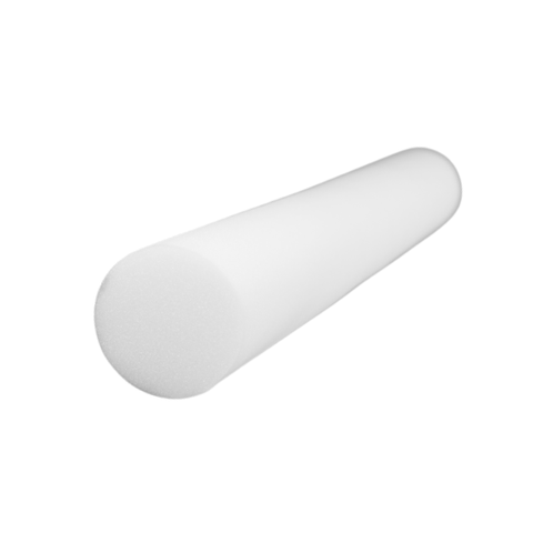 Rolinho de Espuma para Cama, Sofá e Berço - 1,30m X 13cm:branco