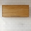 Ver imagem 1 de Armário Aéreo 80 cm Porta Basculante Divina Marrom/Cinamomo