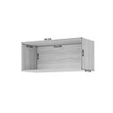 Ver imagem 3 de Armário Aéreo 80 cm Porta Basculante Divina Marrom/Cinamomo