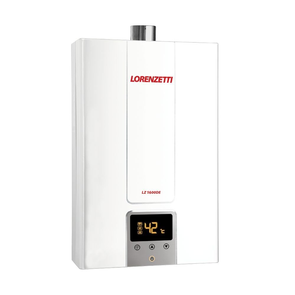 Aquecedor a Gás Digital 15 Lts Lz 1600 de Gn Branco - 2