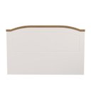 Ver imagem 1 de Cabeceira Casal Corona Mexicana Creme/carvalho