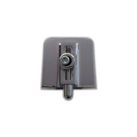 Trinco para porta e janela de vidro temperado blindex (1335) - Cromado