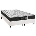 Ver imagem 1 de Cama Box Queen: Colchão Molas Probel Prolastic Sleep + Base Crc Courano White(158x198)