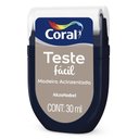 Ver imagem 2 de TINTA TESTE FÁCIL 30ML MADEIRA ACINZENTADA (MARROM) CORAL