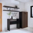 Ver imagem 6 de Armário de Escritório Alto com 2 Portas Chave de Fechadura e 3 Prateleiras Multiuso Studio Metalwood