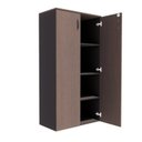 Ver imagem 5 de Armário de Escritório Alto com 2 Portas Chave de Fechadura e 3 Prateleiras Multiuso Studio Metalwood