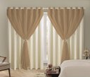 Ver imagem 2 de Cortina Blackout PVC 4,00m X 2,80m Com Voil Avelã