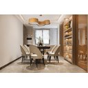 Ver imagem 2 de Pendente Semi Cilíndrico Madeira 120 Cm:freijó