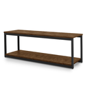 Ver imagem 2 de Rack Estilo Industrial com Estrutura em Aço e Prateleiras em Mdf