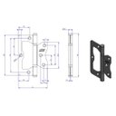 Ver imagem 3 de Kit 6 Dobradiça Sobrepor Porta F.l.o 4" X 3" Ref. 110038