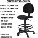 Ver imagem 7 de Cadeira Caixa Alta Executiva com Rodízios Marrom