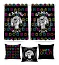Ver imagem 1 de Kit Cortina Infantil Jogos Gamer + 3 Capa De Almofada