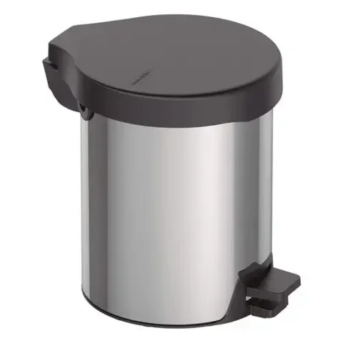 Lixeira com Pedal New 5 Litros Tramontina – Aço Inox