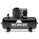 Ver imagem 1 de Compressor de Ar 15pcm 175l 140psi 3hp 127/220v Mono Worker