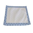 Ver imagem 4 de Tapete Higiênico Pet Impermeável Branco Grande Reutilizável Lavável: Realeza Azul