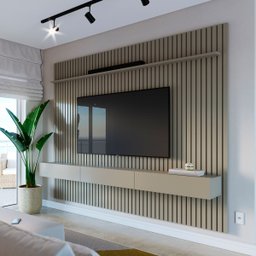 Home Ripado Flow 2.8 Gianduia com Off White - Imcal Móveis - 1 Home Ripado Flow 2.8 Gianduia com Off White - Imcal Móveis - 1