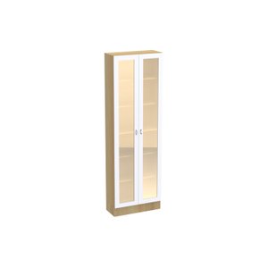 Armário Paneleiro 2 Portas Vidro Denver Cd-386