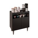 Ver imagem 4 de Balcão Buffet Alice 2 Portas Preto Maderatto Móveis