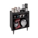 Ver imagem 3 de Balcão Buffet Alice 2 Portas Preto Maderatto Móveis
