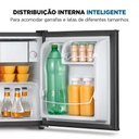 Ver imagem 4 de Frigobar Mondial 46l Porta Reversível 7 Níveis de Controle de Temperatura Preto 127v - Fgb-01-b50