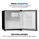 Ver imagem 5 de Frigobar Mondial 46l Porta Reversível 7 Níveis de Controle de Temperatura Preto 127v - Fgb-01-b50