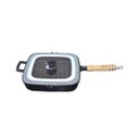 Ver imagem 1 de Frigideira em Ferro Cook Grill Gourmet Quadrada TV 23x23cm