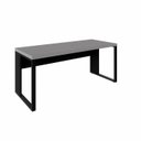 Ver imagem 2 de Mesa Escrivaninha Reta Industrial 170cm Pés Metal 