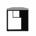 Ver imagem 4 de Mesa Escrivaninha Reta Industrial 170cm Pés Metal 