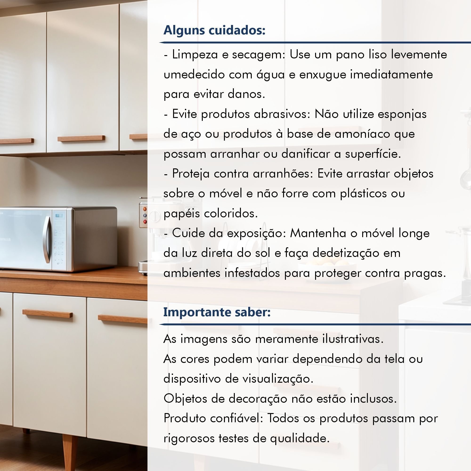 アーネラ　3点完璧セット Cozinha Completa Modulada 9 Portas e 3 Gavetas Atenas Marrom