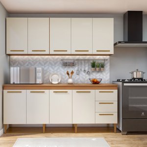 Cozinha Completa 9 Portas e 3 Gavetas Atenas 