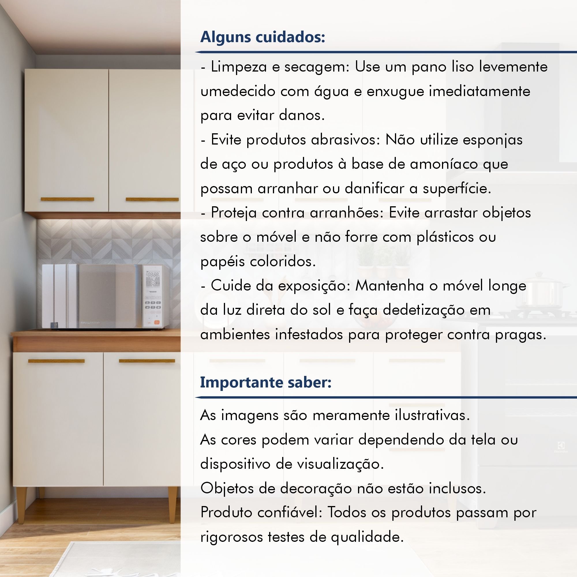 Cozinha Completa 9 Portas e 3 Gavetas Atenas  - 8