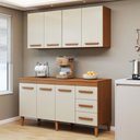 Ver imagem 1 de Cozinha Completa Modulada 7 Portas 3 Gavetas Atenas
