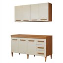 Ver imagem 2 de Cozinha Completa Modulada 7 Portas 3 Gavetas Atenas