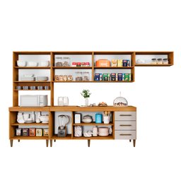 Cozinha Completa 12 Portas 3 Gavetas Atenas  - 11