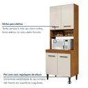 Ver imagem 4 de Cozinha Completa 12 Portas 3 Gavetas Atenas