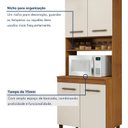Ver imagem 5 de Cozinha Completa 12 Portas 3 Gavetas Atenas