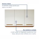 Ver imagem 5 de Cozinha Completa Modulada 10 Portas 3 Gavetas Atenas