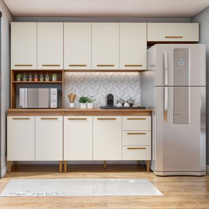 Cozinha Completa 10 Portas 3 Gavetas Atenas 