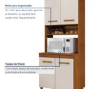 Ver imagem 5 de Cozinha Completa 10 Portas 3 Gavetas Atenas