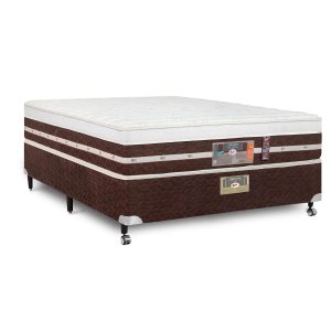 Cama Castor Casal Silver Star Air One Face Pocket Hibrido 138x188x59 + Box Castor