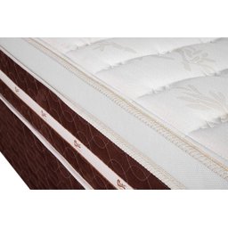 Cama Castor Casal Silver Star Air One Face Pocket Hibrido 138x188x59 + Box Castor - 3