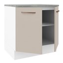 Ver imagem 5 de Balcão 80 Cm 2 Portas Branco/crema Agata Madesa