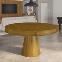 Ver imagem 6 de Mesa de Jogos Carteado 6 Lugares Bellagio com Gavetas e Tampo Reversível Base Cone com Tecido Mel/ve