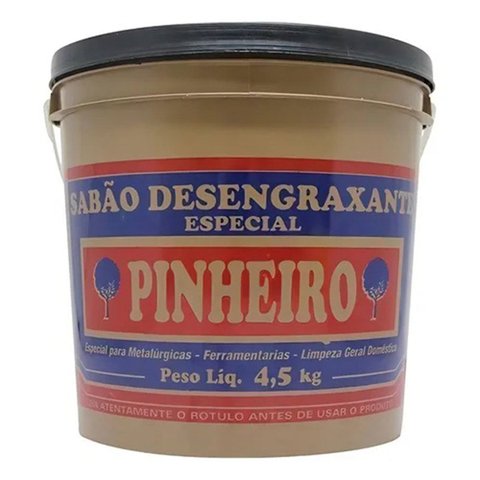 Sabão Desengraxante Especial para Limpar As Mãos Pinheiro 4.5kg
