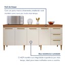 Ver imagem 5 de Balcão Atenas 4 Portas e 3 Gavetas