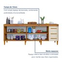 Ver imagem 6 de Balcão Atenas 4 Portas e 3 Gavetas