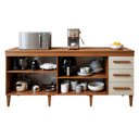 Ver imagem 5 de Balcão Atenas 4 Portas e 3 Gavetas 