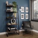 Ver imagem 3 de Conjunto 2 Estantes Altas 5 Prateleiras Estilo Industrial Concept CabeCasa MadeiraOriginals